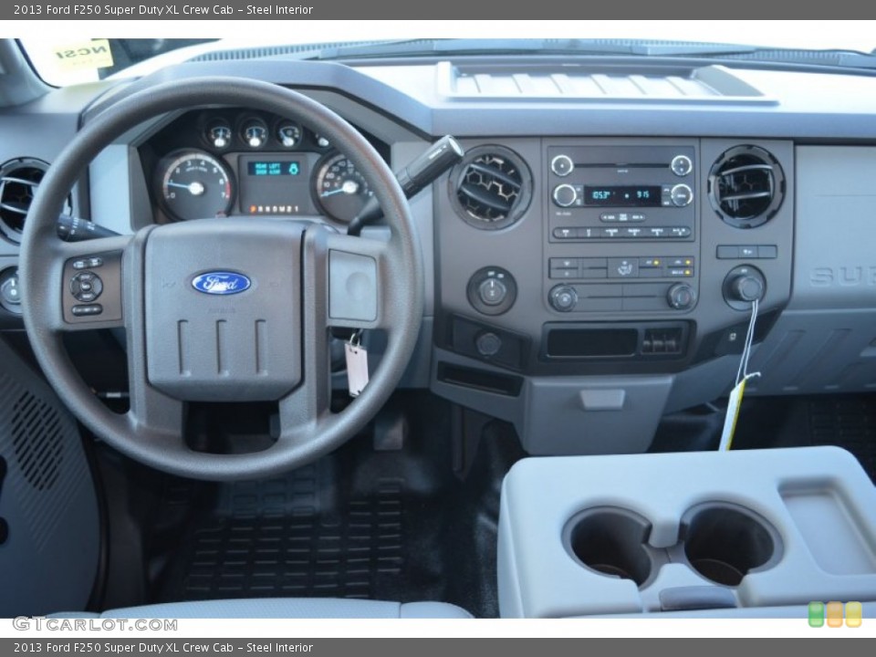 Steel Interior Dashboard for the 2013 Ford F250 Super Duty XL Crew Cab #80972147