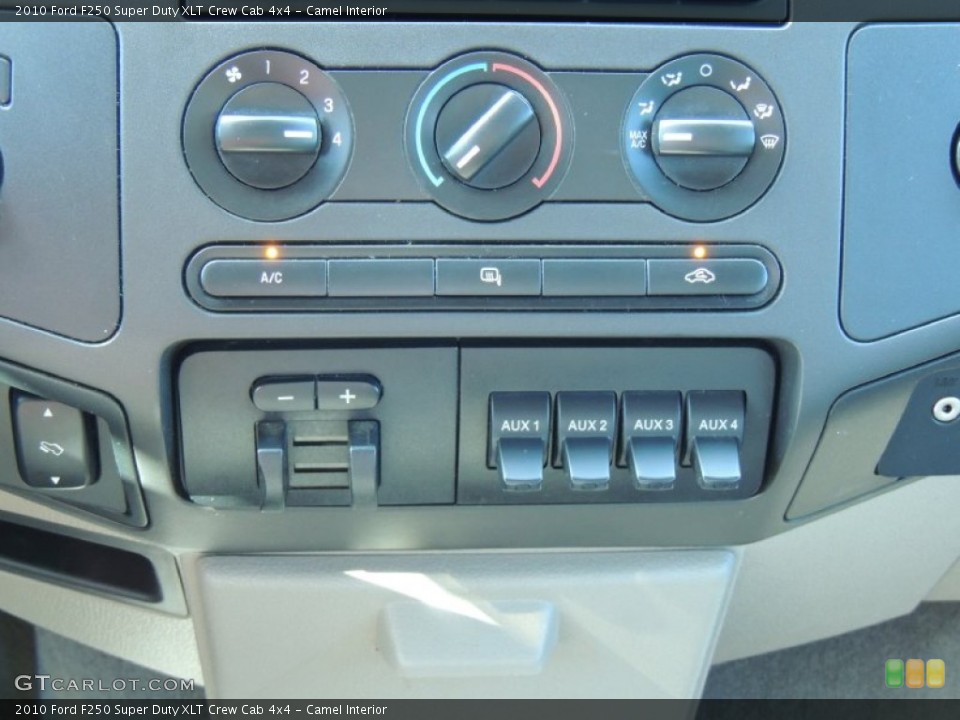Camel Interior Controls for the 2010 Ford F250 Super Duty XLT Crew Cab 4x4 #80973192