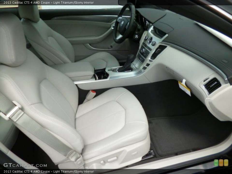 Light Titanium/Ebony Interior Photo for the 2013 Cadillac CTS 4 AWD Coupe #80976347
