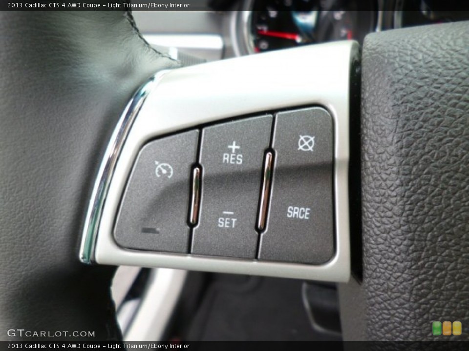 Light Titanium/Ebony Interior Controls for the 2013 Cadillac CTS 4 AWD Coupe #80976501