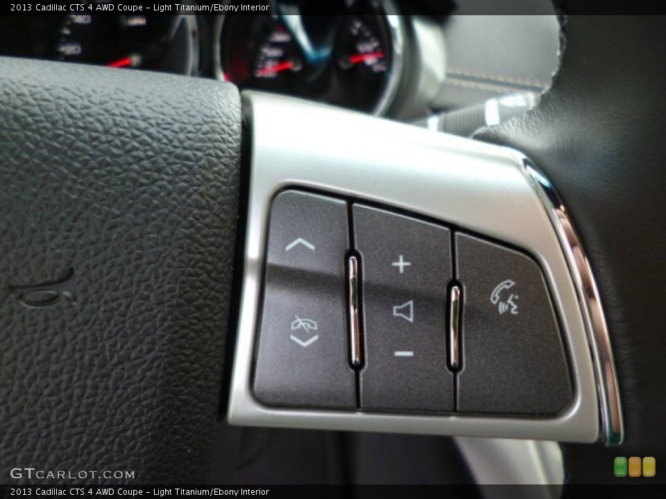 Light Titanium/Ebony Interior Controls for the 2013 Cadillac CTS 4 AWD Coupe #80976523