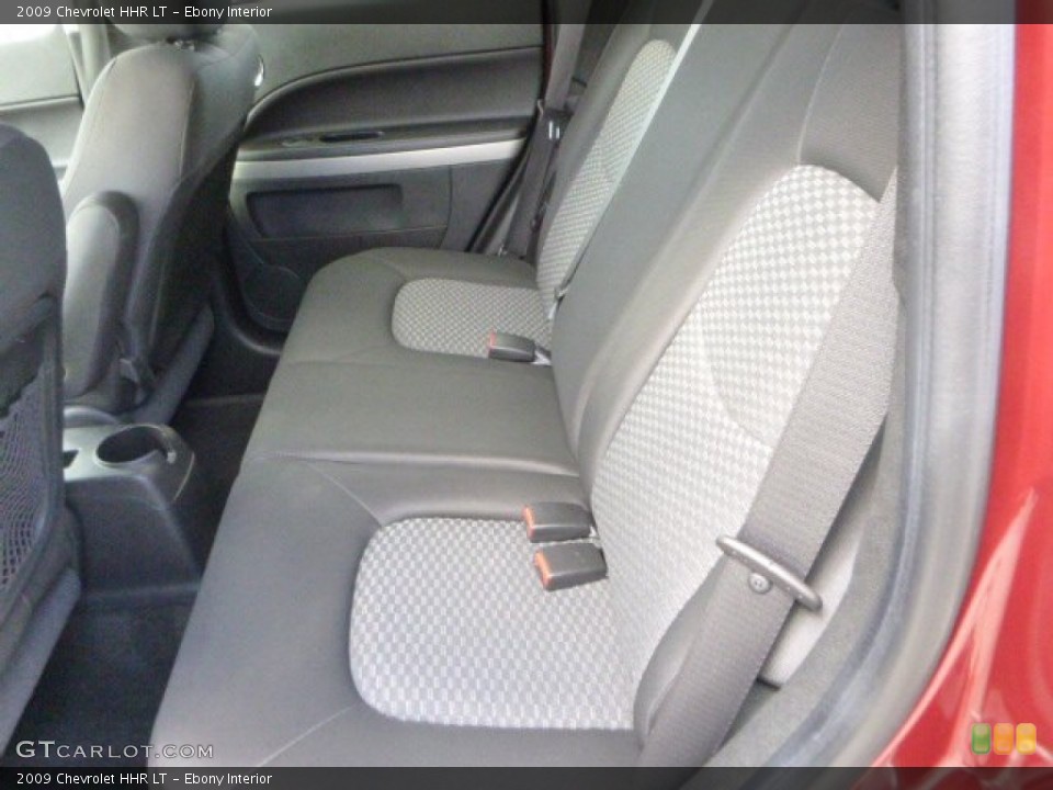 Ebony Interior Rear Seat for the 2009 Chevrolet HHR LT #80976983