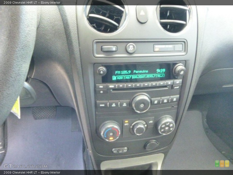 Ebony Interior Controls for the 2009 Chevrolet HHR LT #80977145