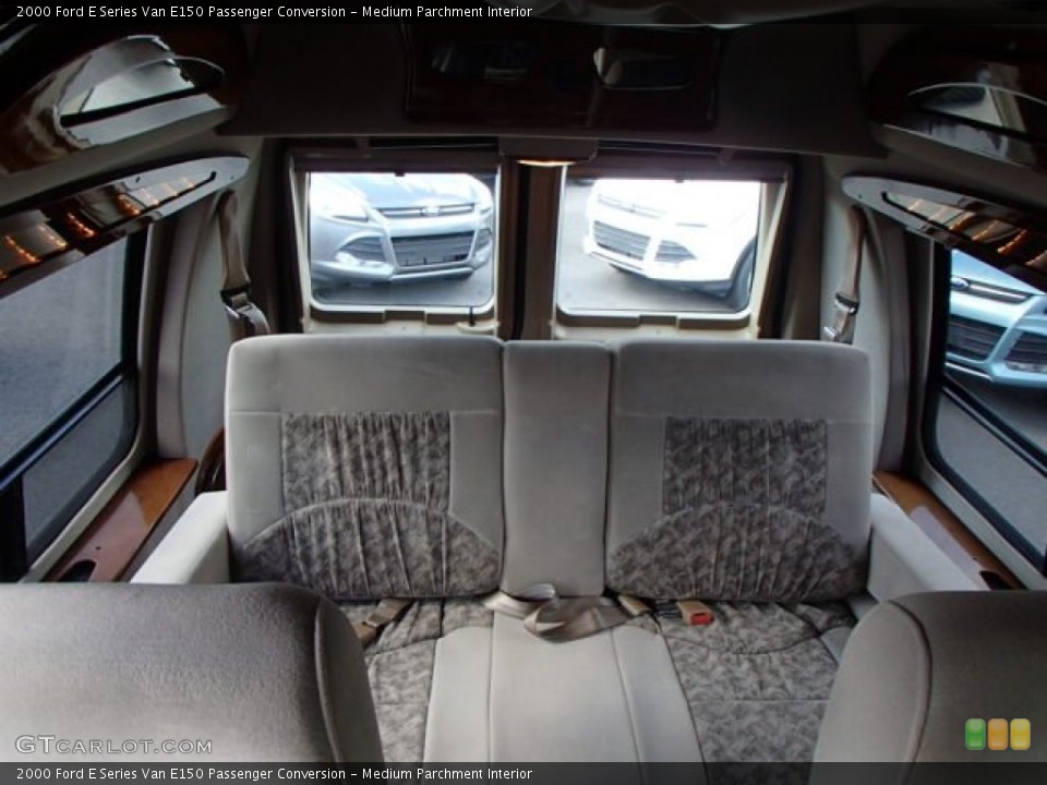 Medium Parchment Interior Rear Seat for the 2000 Ford E Series Van E150 Passenger Conversion #80977892