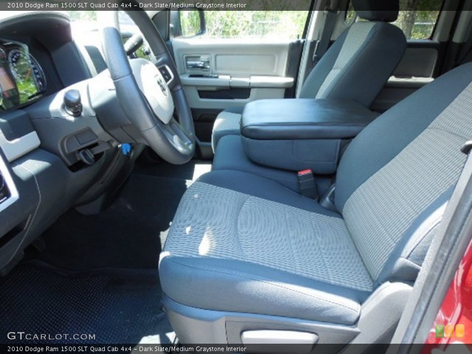 Dark Slate/Medium Graystone Interior Photo for the 2010 Dodge Ram 1500 SLT Quad Cab 4x4 #80977940