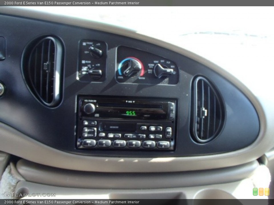 Medium Parchment Interior Controls for the 2000 Ford E Series Van E150 Passenger Conversion #80977949