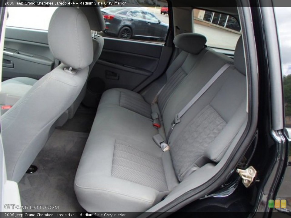 Medium Slate Gray Interior Rear Seat for the 2006 Jeep Grand Cherokee Laredo 4x4 #80978408