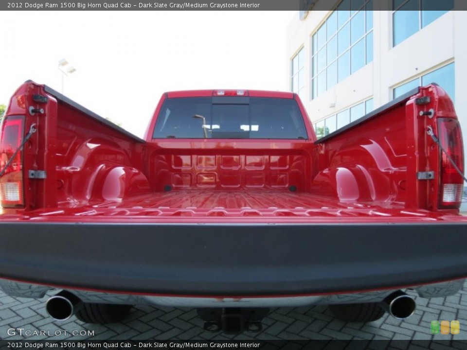 Dark Slate Gray/Medium Graystone Interior Trunk for the 2012 Dodge Ram 1500 Big Horn Quad Cab #80978432