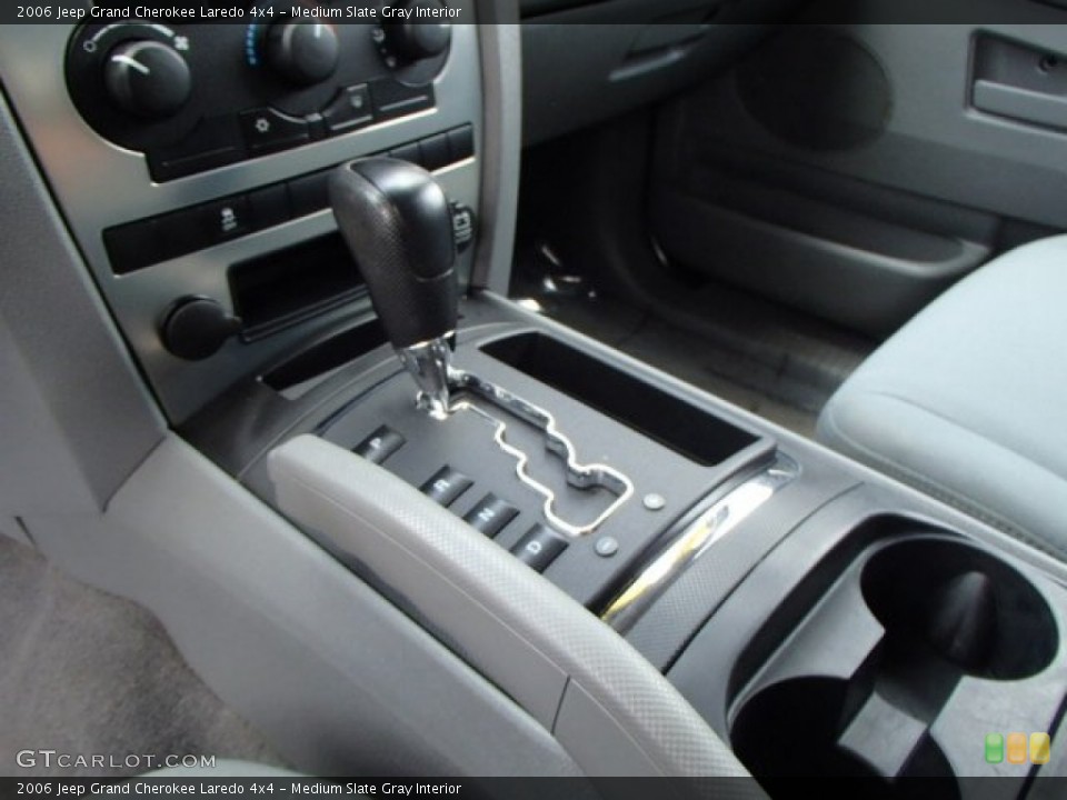Medium Slate Gray Interior Transmission for the 2006 Jeep Grand Cherokee Laredo 4x4 #80978492