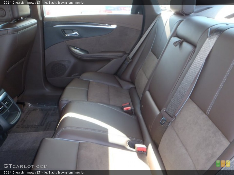 Jet Black/Brownstone Interior Rear Seat for the 2014 Chevrolet Impala LT #80979156