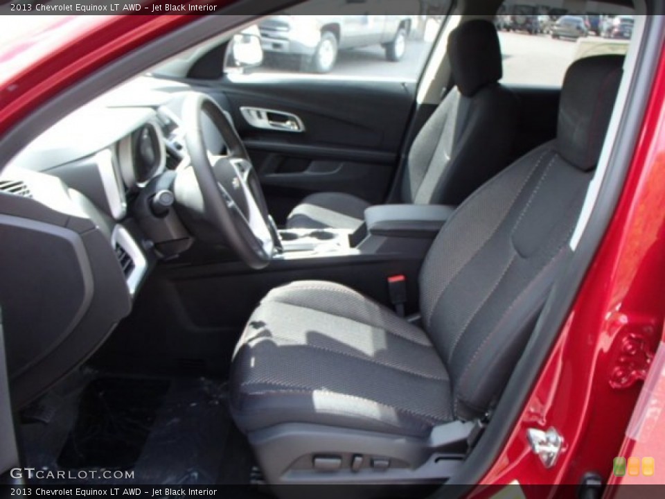 Jet Black Interior Photo for the 2013 Chevrolet Equinox LT AWD #80979437