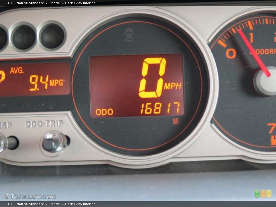 Dark Gray Interior Gauges for the 2010 Scion xB  #80979761