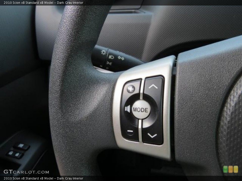 Dark Gray Interior Controls for the 2010 Scion xB  #80979860