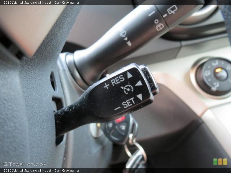 Dark Gray Interior Controls for the 2010 Scion xB  #80979900