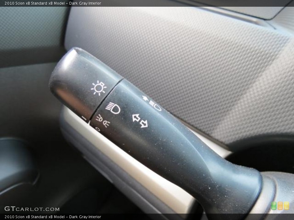 Dark Gray Interior Controls for the 2010 Scion xB  #80979917