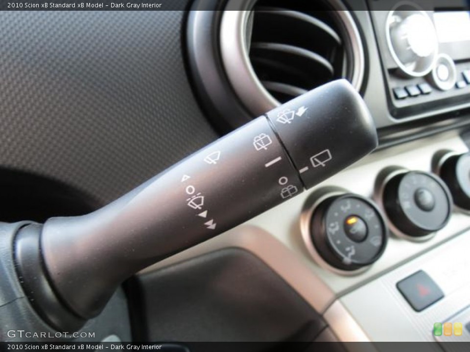 Dark Gray Interior Controls for the 2010 Scion xB  #80979941