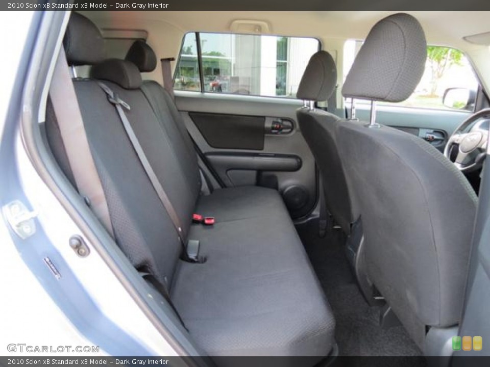 Dark Gray Interior Rear Seat for the 2010 Scion xB  #80980112