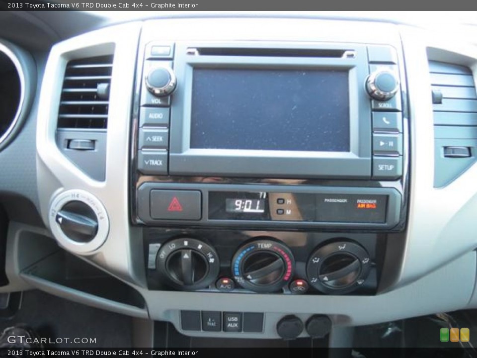 Graphite Interior Controls for the 2013 Toyota Tacoma V6 TRD Double Cab 4x4 #80980529