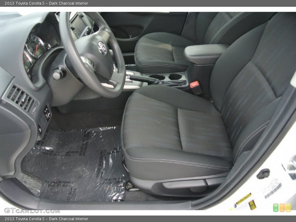 Dark Charcoal Interior Photo for the 2013 Toyota Corolla S #80981552