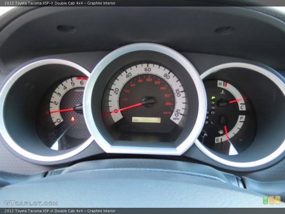 Graphite Interior Gauges for the 2013 Toyota Tacoma XSP-X Double Cab 4x4 #80981566