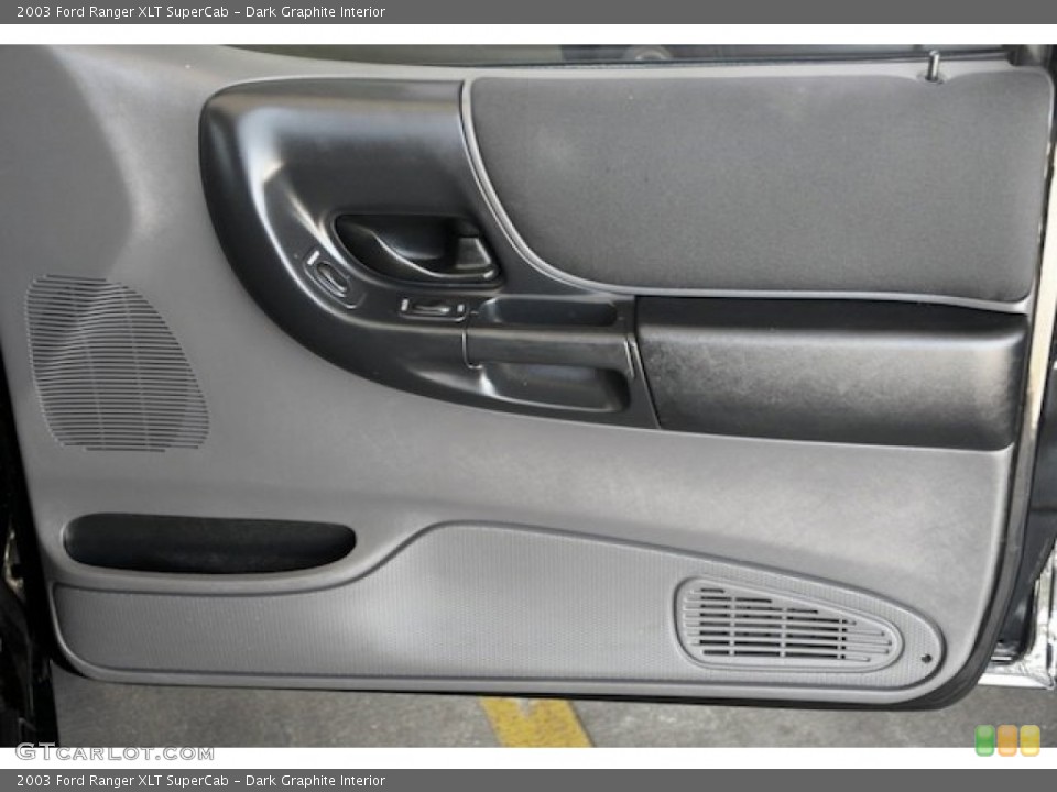 Dark Graphite Interior Door Panel for the 2003 Ford Ranger XLT SuperCab #80982665