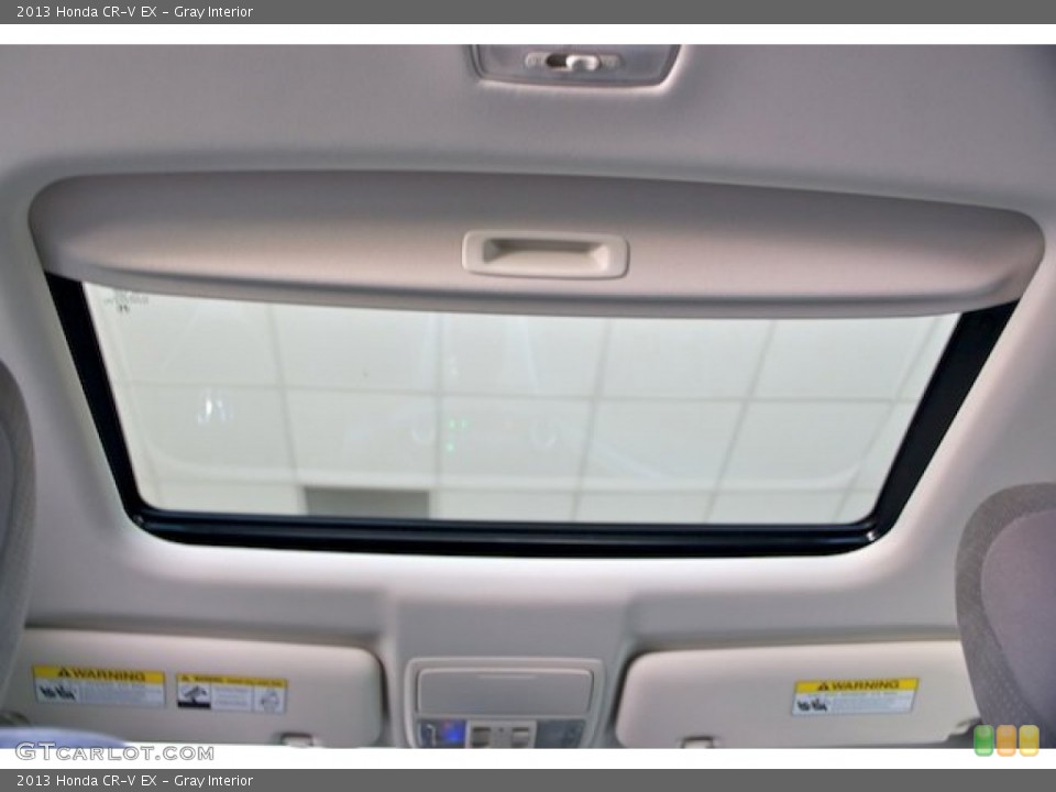 Gray Interior Sunroof for the 2013 Honda CR-V EX #80984978