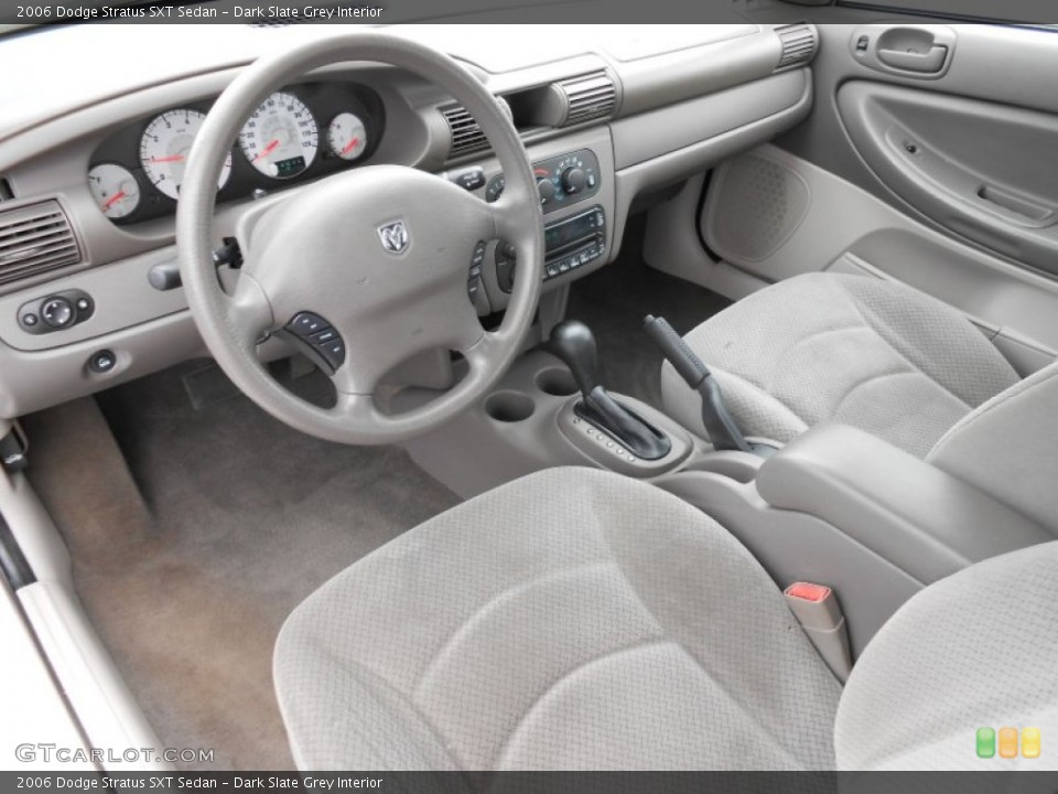 Dark Slate Grey Interior Prime Interior for the 2006 Dodge Stratus SXT Sedan #80990725