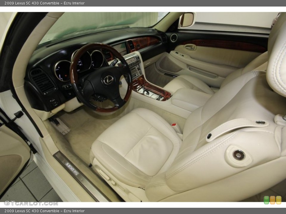 Ecru Interior Photo for the 2009 Lexus SC 430 Convertible #80991055
