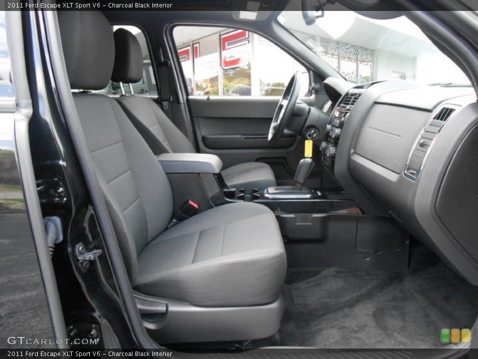 Charcoal Black Interior Photo for the 2011 Ford Escape XLT Sport V6 #80991578