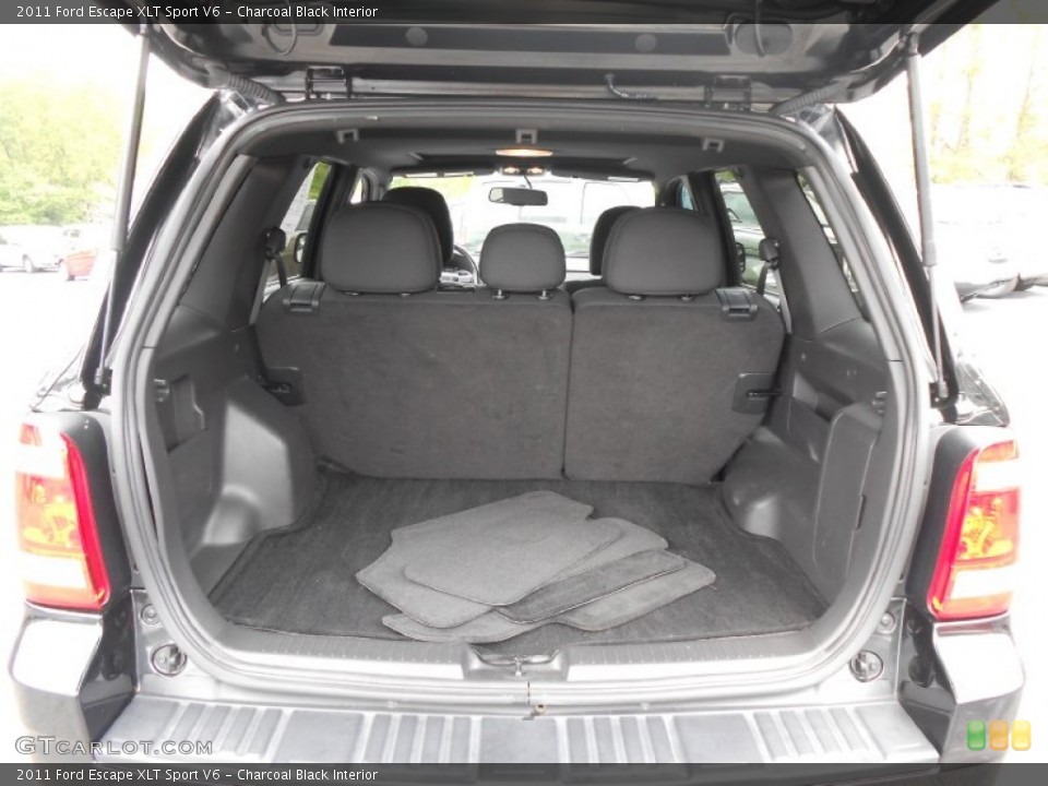 Charcoal Black Interior Trunk for the 2011 Ford Escape XLT Sport V6 #80991644