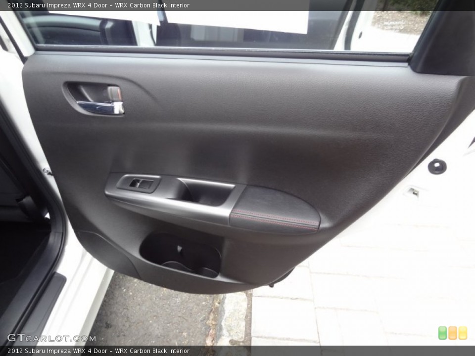 WRX Carbon Black Interior Door Panel for the 2012 Subaru Impreza WRX 4 Door #80991647