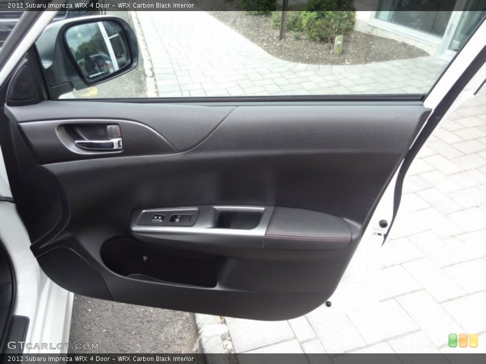 WRX Carbon Black Interior Door Panel for the 2012 Subaru Impreza WRX 4 Door #80991671
