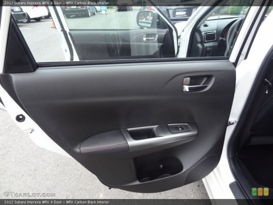 WRX Carbon Black Interior Door Panel for the 2012 Subaru Impreza WRX 4 Door #80991693