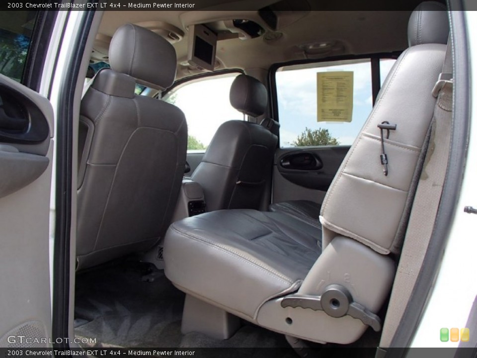 Medium Pewter Interior Rear Seat for the 2003 Chevrolet TrailBlazer EXT LT 4x4 #80991776
