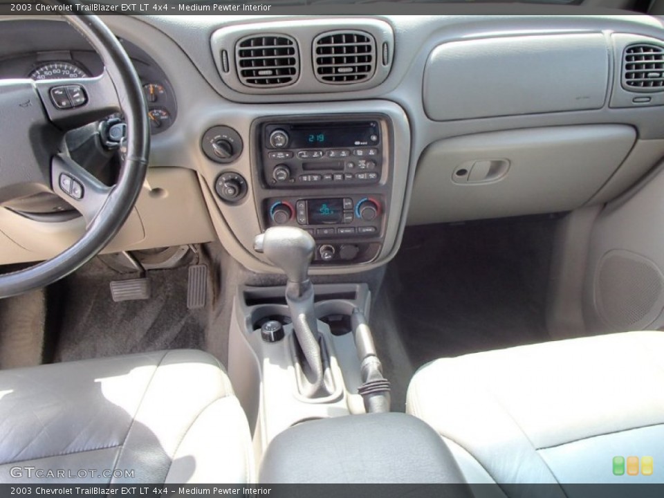 Medium Pewter Interior Dashboard for the 2003 Chevrolet TrailBlazer EXT LT 4x4 #80991798