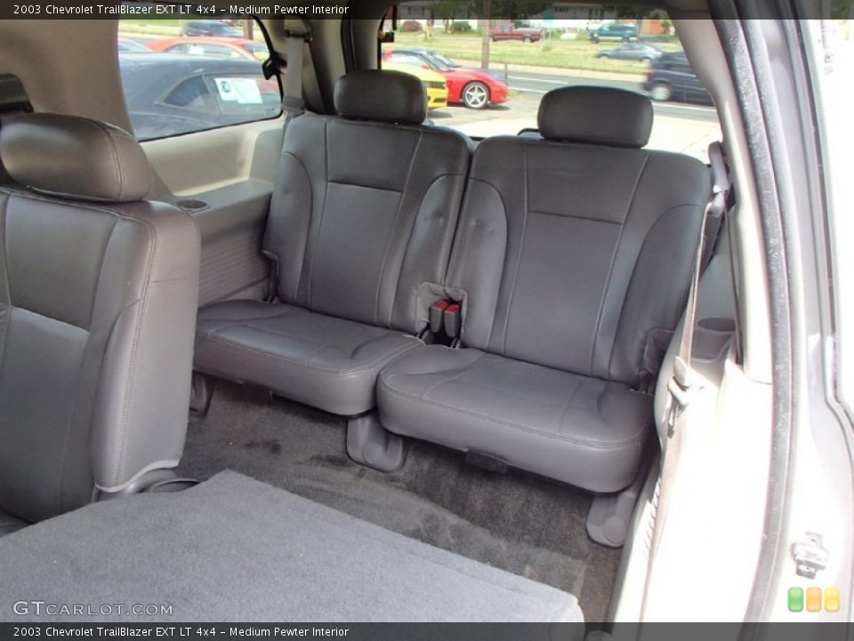 Medium Pewter Interior Rear Seat for the 2003 Chevrolet TrailBlazer EXT LT 4x4 #80991828