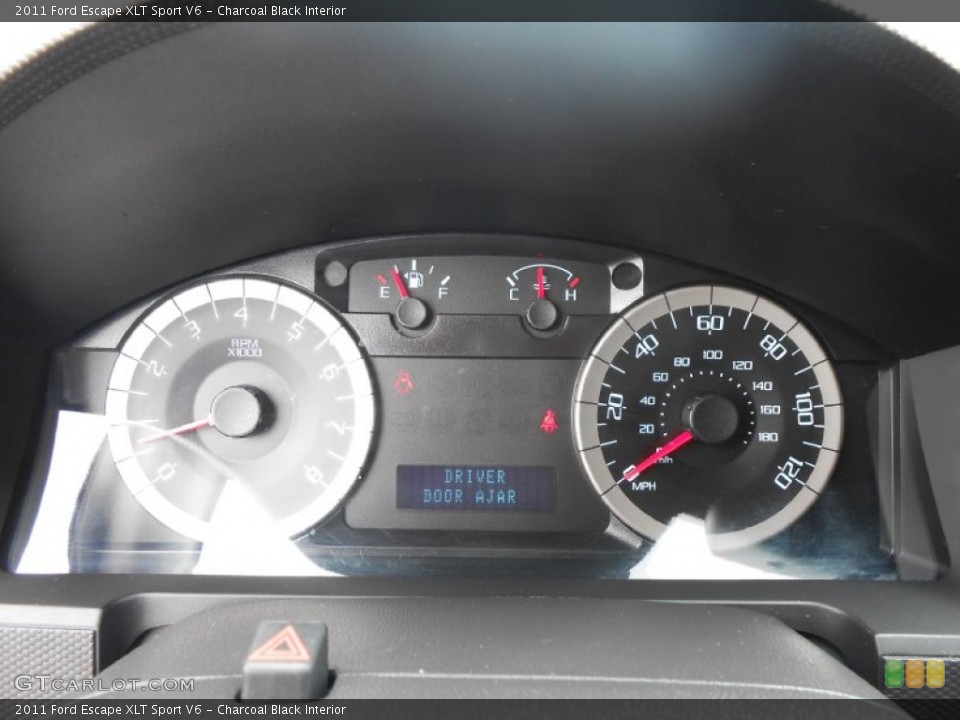 Charcoal Black Interior Gauges for the 2011 Ford Escape XLT Sport V6 #80991851