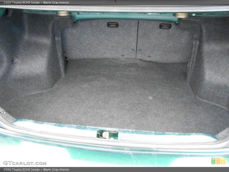 Warm Gray Interior Trunk for the 2000 Toyota ECHO Sedan #80991854