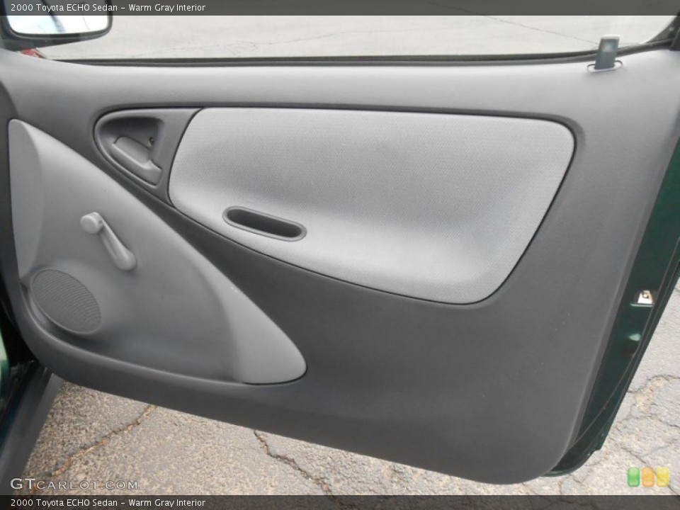 Warm Gray Interior Door Panel for the 2000 Toyota ECHO Sedan #80991873