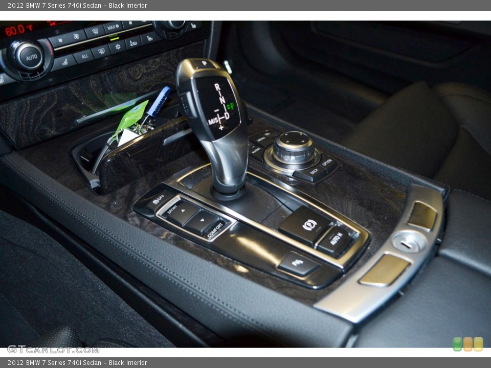 Black Interior Transmission for the 2012 BMW 7 Series 740i Sedan #80992470