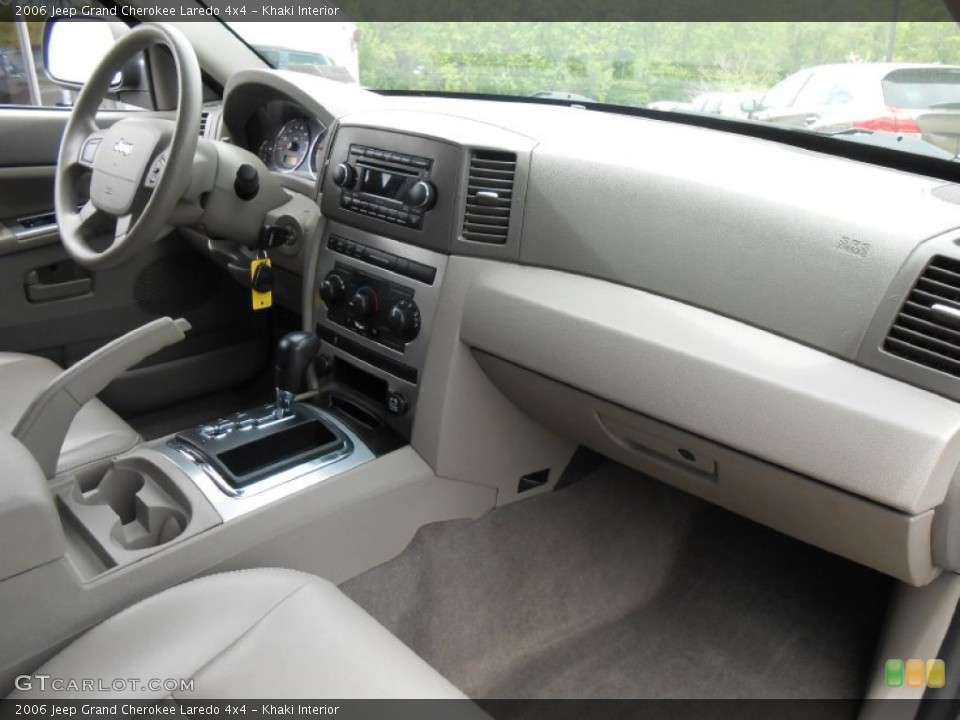 Khaki Interior Dashboard for the 2006 Jeep Grand Cherokee Laredo 4x4 #80992724
