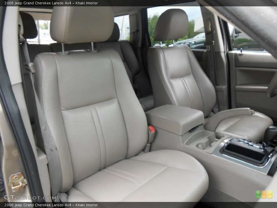 Khaki Interior Front Seat for the 2006 Jeep Grand Cherokee Laredo 4x4 #80992766