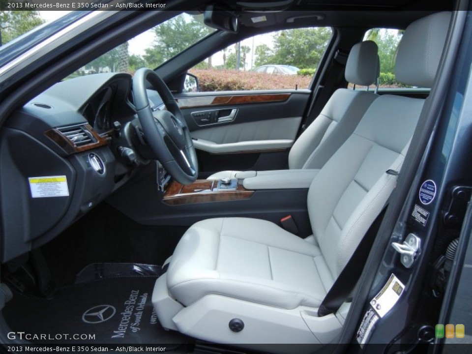 Ash/Black Interior Photo for the 2013 Mercedes-Benz E 350 Sedan #80992826