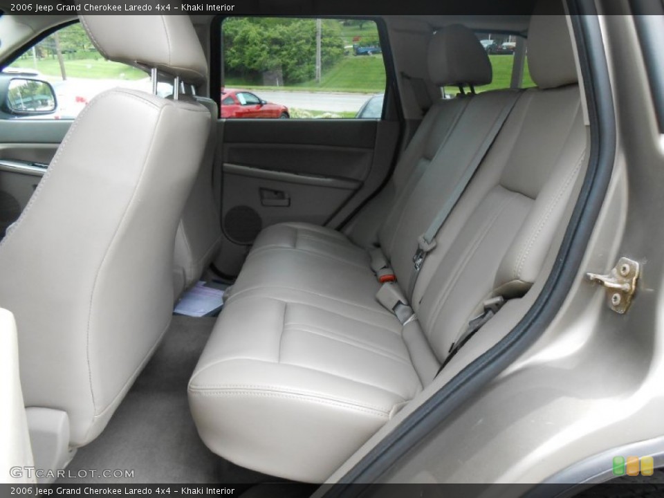 Khaki Interior Rear Seat for the 2006 Jeep Grand Cherokee Laredo 4x4 #80992832