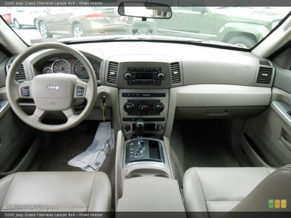Khaki Interior Dashboard for the 2006 Jeep Grand Cherokee Laredo 4x4 #80992853