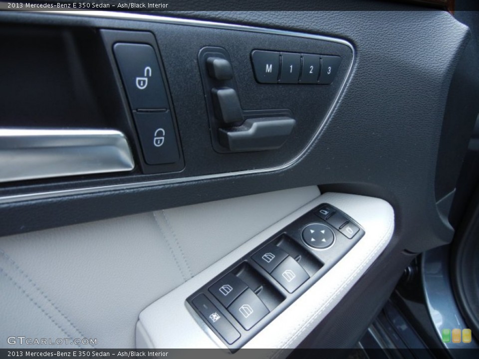 Ash/Black Interior Controls for the 2013 Mercedes-Benz E 350 Sedan #80992865