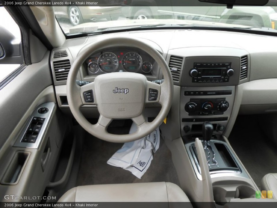 Khaki Interior Dashboard for the 2006 Jeep Grand Cherokee Laredo 4x4 #80992871