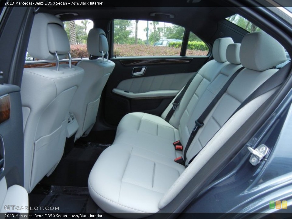 Ash/Black Interior Rear Seat for the 2013 Mercedes-Benz E 350 Sedan #80992889