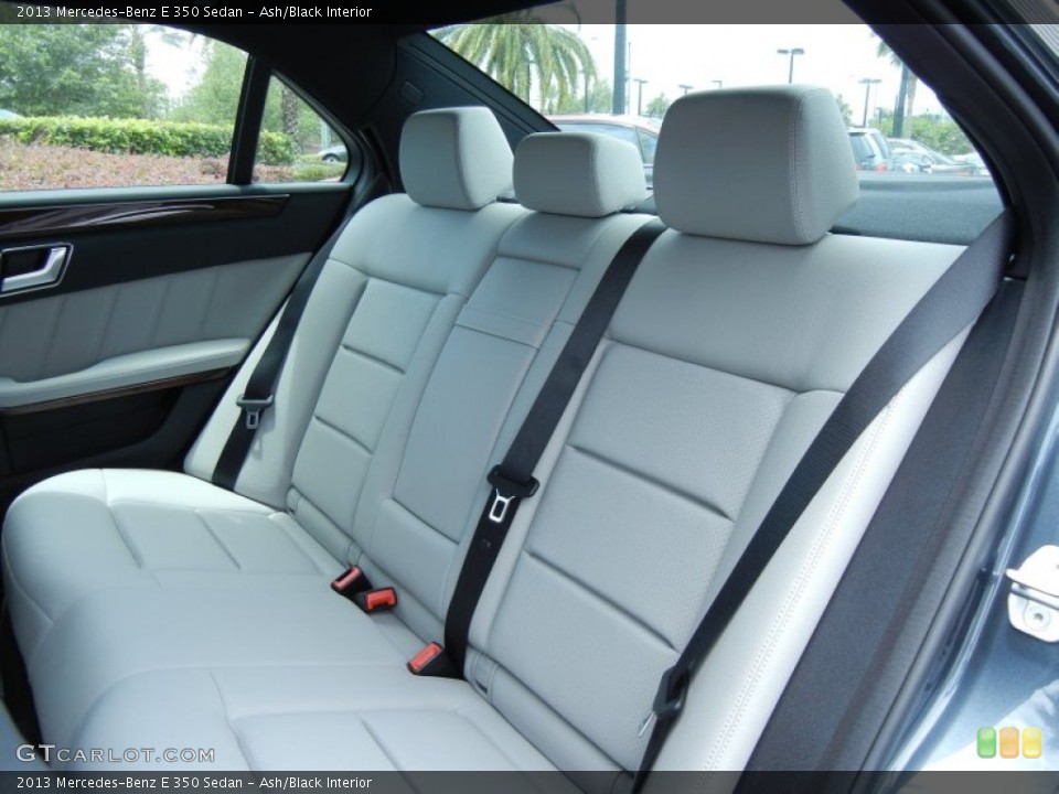 Ash/Black Interior Rear Seat for the 2013 Mercedes-Benz E 350 Sedan #80992910
