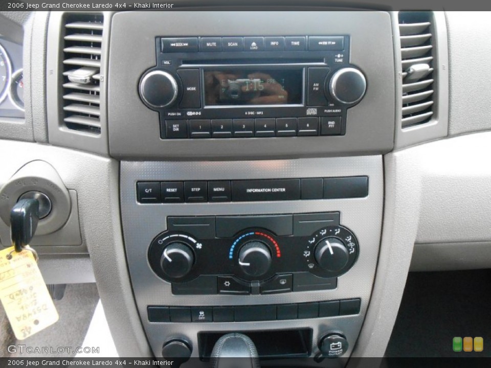 Khaki Interior Controls for the 2006 Jeep Grand Cherokee Laredo 4x4 #80992961